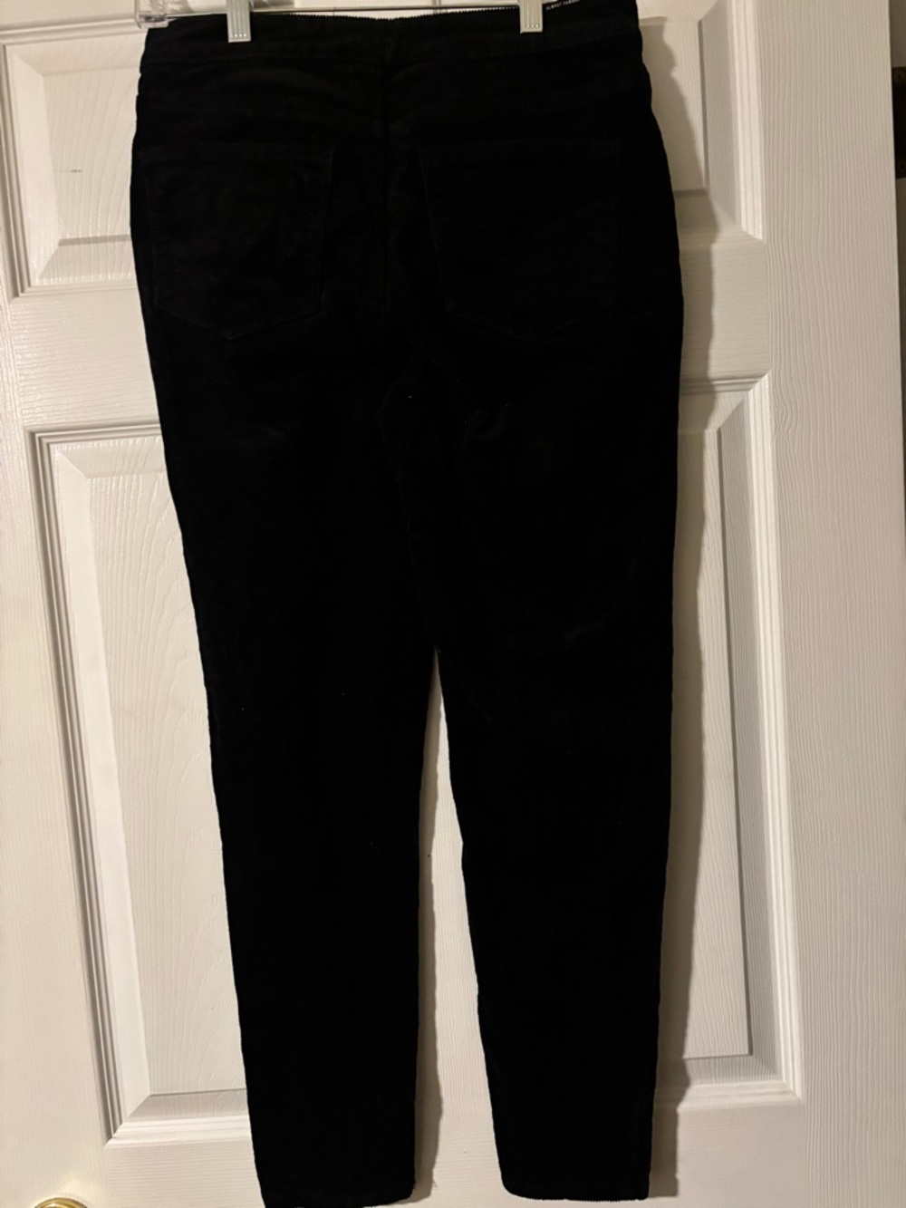 Almost Famous Black Corduroy Straight-Leg Women’s Pants